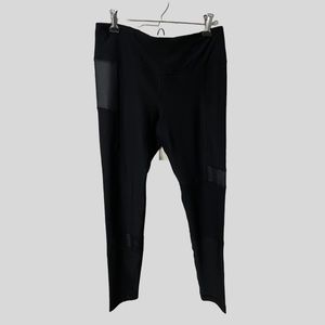 90 Degree by Reflex black mid-rise leggings, size medium